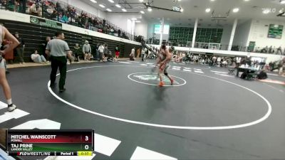 175 lbs Cons. Round 5 - Taj Prine, Lander Valley vs Mitchel Wainscott, Powell