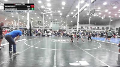 108 lbs Rr Rnd 5 - Mason Sigle, Downingtown West - HS vs Gavin Galeano, Central Dauphin