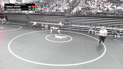 4A 105 lbs Cons. Round 1 - Berkley Roundy, Cedar vs Cheyanne Hymer, Tooele