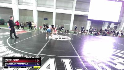 125 lbs Cons. Round 5 - Payton Perry, OR vs Shaheerah Muhammad, NV