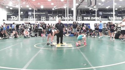 100 lbs Rr Rnd 5 - Evelyn Pittman, Central Pennies vs Cidney Schaffer, Lady Assassins