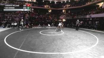 6A 145 lbs 1st Place Match - Zoe Sonnier, Bryan vs Zamariya Williams, Rockwall Heath