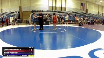 88 lbs Semifinal - Cameron Schofield, IN vs Tymen Robinson, IL