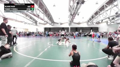 50 lbs Rr Rnd 6 - Blaine Page, All I See Is Gold Academy K3 vs Tommy Tyrrell, Upper Township