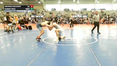 152 lbs Rr Rnd 1 - Maverick Beckwith, Evil Empire - HSB vs Robert Fritz, Triumph White - HSB