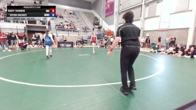 65 kg Champ. Rd Of 32 - Zoey Haines, Eagle Wrestling Club vs Ryen Hickey, Mile High Wrestling Club