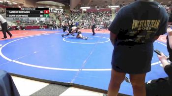 138 lbs Quarterfinal - Kamden DePalmo, Spartan Wrestling Academy vs Beau Murphree, Bentonville Wrestling Club