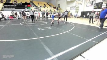 106 lbs Final - Trentyn Wright, Jay Junior High vs Luca Forshee, Vinita JH