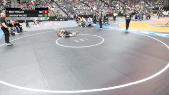 106-5A Quarterfinal - Lincoln Valdez, Pomona vs Tony Tufano, Brighton