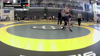 106 lbs Cons. Semi - Pierce Moran, Yale vs Exzander Borstelman, Swanton