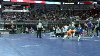 3A-113 lbs Champ. Round 2 - Coby Fiser, Bondurant-Farrar vs Dylan Munson, Prairie, Cedar Rapids