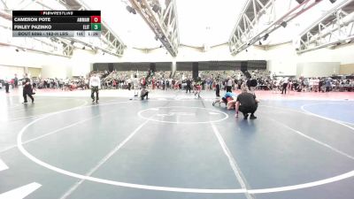 162-H lbs Quarterfinal - Cameron Pote, AMERICAN MMA AND WRESTLING vs Finley Pazinko, Elite NJ