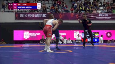 67 kg Quarterfinals - Alston Nutter, USA vs Andres Montano, ECU
