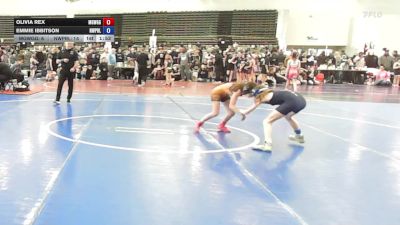 70 kg Rr Rnd 1 - Olivia Rex, MGW Glitter & Grit - Girls vs Emmie Ibbitson, NewWhale Purple - Girls