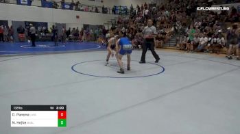 132 lbs Round Of 16 - David Panone, Lassiter/Level Up Wrestling vs Nick Hejke, Mosley