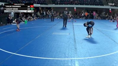 85 lbs Cons. Round 4 - Collin Ysquierdo, Askren Wrestling Academy vs August Kruse, Centennial Youth Wrestling