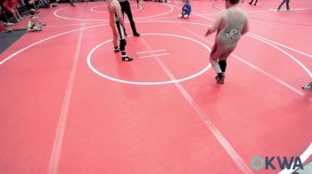 Rr Rnd 2 - Kayden Swanson, Barnsdall Youth Wrestling vs Logan Hern, Tonkawa Takedown Club