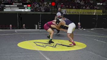 197 lbs Final - Diego Morales, Menlo College (NCAA) vs Aaron Coverdell, South Carolina