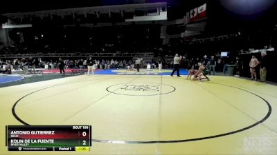 144 lbs Champ. Round 1 - Kolin De La Fuente, River Valley vs Antonio Gutierrez, Delhi