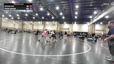 157 lbs Round Of 16 - Atticus Dye, Wrestling University Club vs Peter Simkins, Tampa Bay Tigers Wrestling