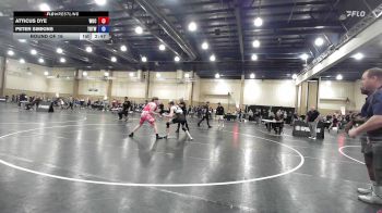 157 lbs Round Of 16 - Atticus Dye, Wrestling University Club vs Peter Simkins, Tampa Bay Tigers Wrestling