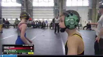 64 lbs Finals (2 Team) - Connor Bagdonas, Team Ohio vs Roman Davis, Railroad City Riders