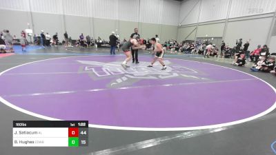 160 lbs Rr Rnd 3 - Jaxon Satiacum, Aggression Legionaries 1 vs Brock Hughes, COWBOYS 12U