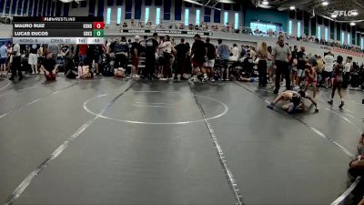 72 lbs Round 1 (4 Team) - Mauro Ruiz, KONG ELEM vs Lucas Ducos, Creeks Wrestling