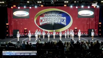 Intensity Elite Cheer and Dance - Power [2026 L1 Mini - B Day 2] 2026 Cheer Power Grand Nationals