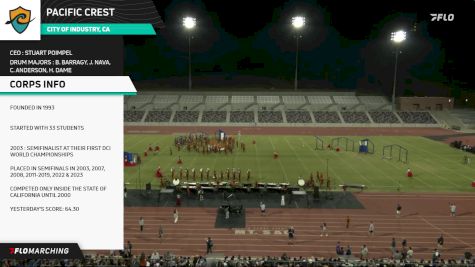 Pacific Crest "The Broken Column" at 2024 Corps at the Crest