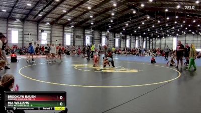 90 lbs Semis - R1 Wb - Mia Williams, Girls With Grit Blue vs Brooklyn Rauen, Charlies Angels Black