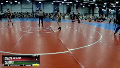 110 lbs Rd# 7- 10:45am Saturday Final Pool - Cooper Sanders, PA Silver vs Ty Bosco, Team Ohio