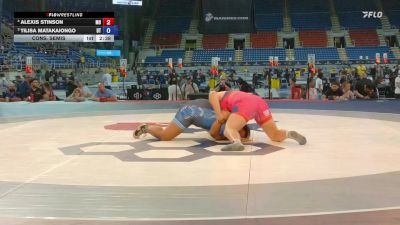 235 lbs Cons. Semis - Alexis Stinson, MO vs Tilisa Matakaiongo, UT