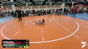 62-63 lbs Round 1 - Mason Zurita, Texans Wrestling Club vs Brock Wicketts, Bar None Wrestling