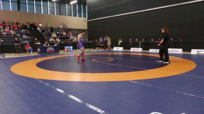 79kg Semifinal - Loki Bigras, London-Western Wrestling Club vs Mark Schwichtenberg, Dinos Wrestling Club