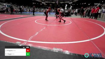 67 lbs Quarterfinal - JAck Kilgore, Eufaula Ironheads Wrestling Club vs Carsen Higgs, Claremore Wrestling Club