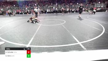 110 lbs Round Of 16 - Dion Schuler, Scrap Yard Training vs Carson Kirk, Warsaw Wildcat Wrestling