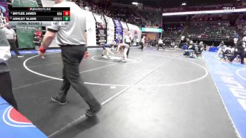 135 Class 2 lbs Cons. Round 2 - Ashley Slade, Central (St. Joseph) vs Brylee James, Nixa