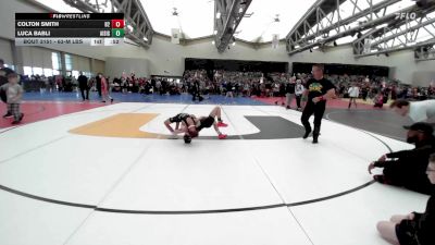 63-M lbs 3rd Place - Colton Smith, Barn Brothers vs Luca Babli, All I See Is Gold Academy