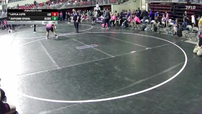 185 lbs Quarterfinal - Autumn Stahl, Grand Island Legacy Girls Wrestling Club vs Layla Lute, Lincoln Girls Wrestling
