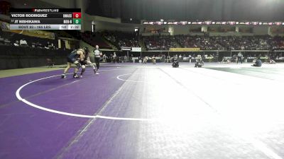 165 lbs Round Of 64 - Victor Rodriguez, UMASS vs Jt Nishikawa, Menlo-NCWA