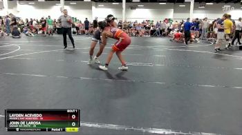 157 lbs Round 1 (4 Team) - Layden Acevedo, Moser`s Mat Monsters vs John De Larosa, Savage WA White