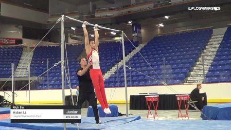 Aidan Li - High Bar, Loyalist Gymnastics Club - 2019 Elite Canada - MAG