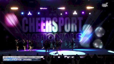 iNFiNiTi Athletics - Phoenix [2026 L4 Junior - Flex - Small Day 1] 2026 CHEERSPORT National All Star Cheerleading Championship