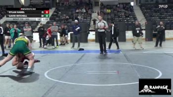 205 lbs 2nd Place Match - Gavin Mitchell, Bobcat WC vs Rylan Hamel, Plainville Kids