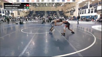 133 lbs 5th Place - Nicholas Salamone, Easton vs Vincenzo Anello, Blair Academy