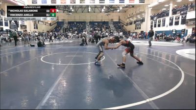 133 lbs 5th Place - Nicholas Salamone, Easton vs Vincenzo Anello, Blair Academy