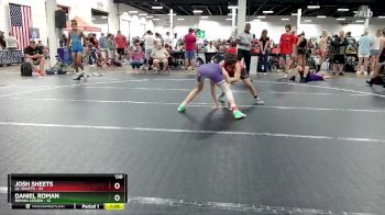 130 lbs Round 4 (6 Team) - Josh Sheets, Lil Shutts vs Daniel Roman, Roman Legion