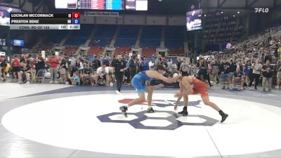 138 lbs Cons. Rd Of 128 - Lochlan McCormack, ID vs Preston Benz, ND