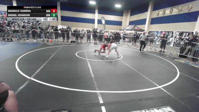 109 lbs Round Of 16 - Maddux Guerra, Daniel Cormier Wr Ac vs Diesel Johnson, Jordan Jimenez Academy